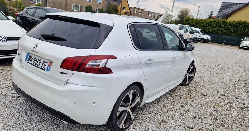 Peugeot 308 cena 39500 przebieg: 160000, rok produkcji 2015 z Sulechów małe 22